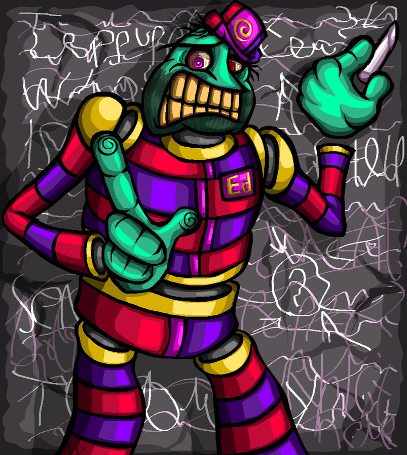 A pressured Soulmon who lost his mind for searching the identity of the Puppeteer after losing his best friend. He constantly talks in riddles and conspiracies, thinking the puppeteer is a menace and out to get him.