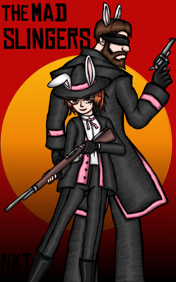 Since the OCs were pretty simple i was able to put em together in slick poses, which i suck at, but i didnt mind this one :3
