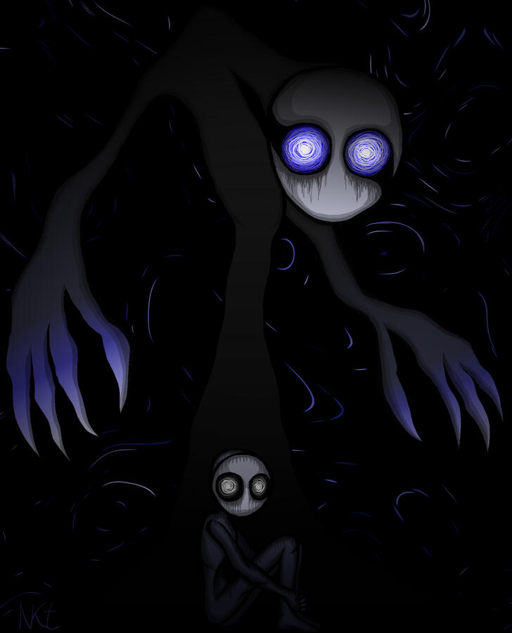 The Dream Entity, representing Creation and seclusion of oneself. Creator of the Stickmen, he remains in his dream bubble drawing them to life, but hides from everything and everyone, even from his creations.