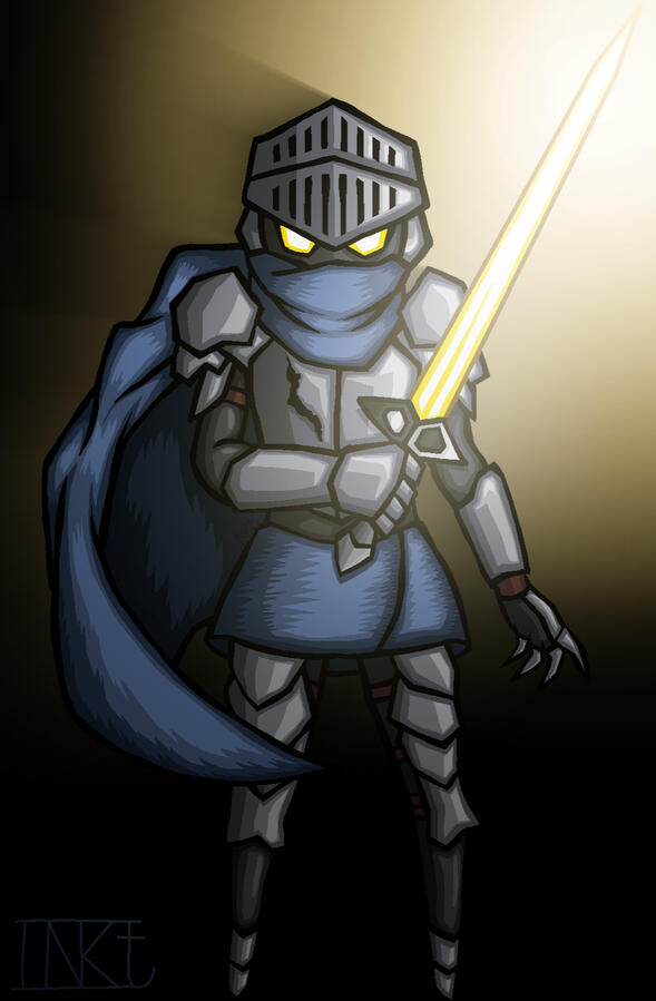 Mute protagonist, a Stickman but empty, controlled by an unknown Observer. The Light gives it the purpose to stop the Darkness' from her irrational tantrum.