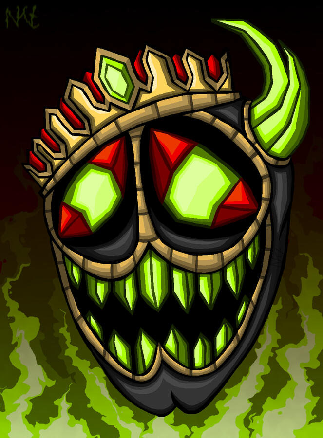 The one who leads the Dimonsion, realm of the dead. As a powerful soul, he was able to put order in the realm, making it possible for souls to become corporeal. Hes pretty loud and erratic, but he's got a heart of gold.